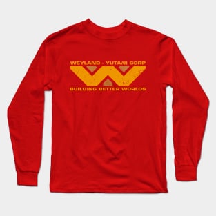 WEYLAND CORP (orange) Long Sleeve T-Shirt